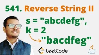 541 Reverse String-2 Java Leetcode Hindi