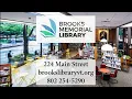 Brooks Memorial Library is for Everyone