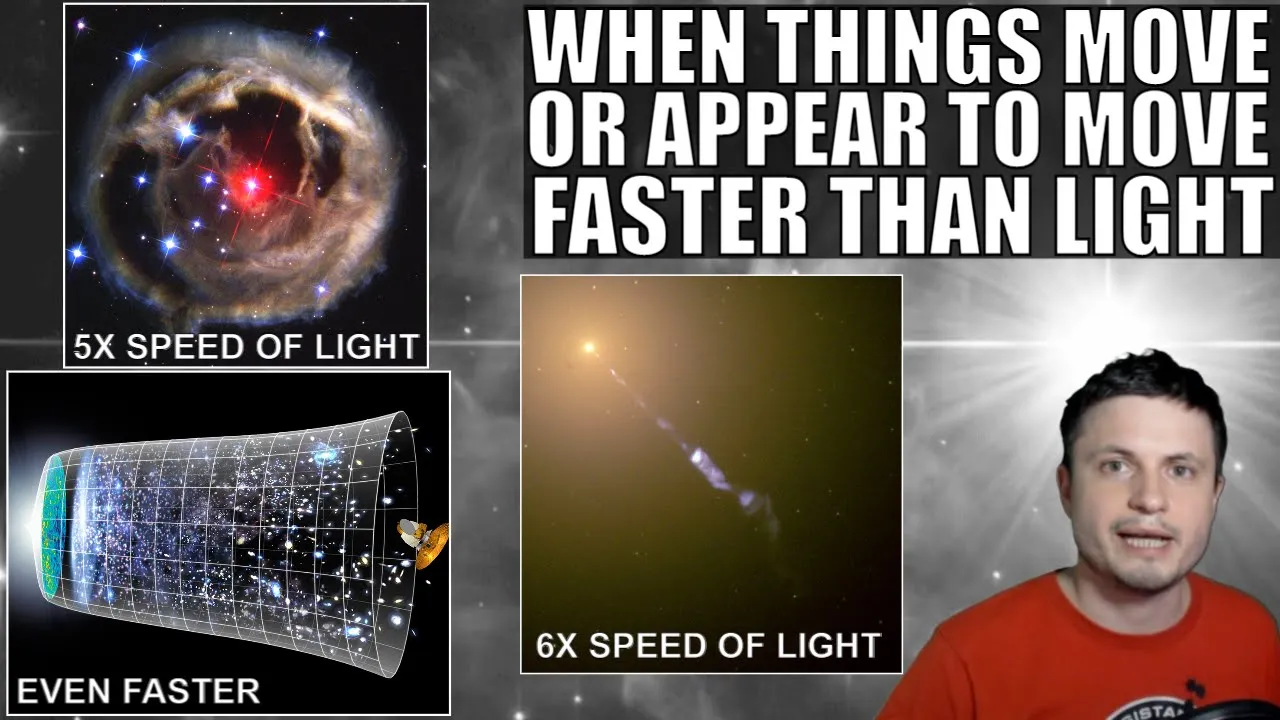 Why Do We See Things Traveling Faster Than Light? Superluminal Motion Explained