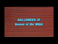 Halloween 3: Season of the Witch soundtrack 01: opening theme
