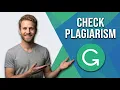 How To Check Plagiarism On Grammarly Easy Guide