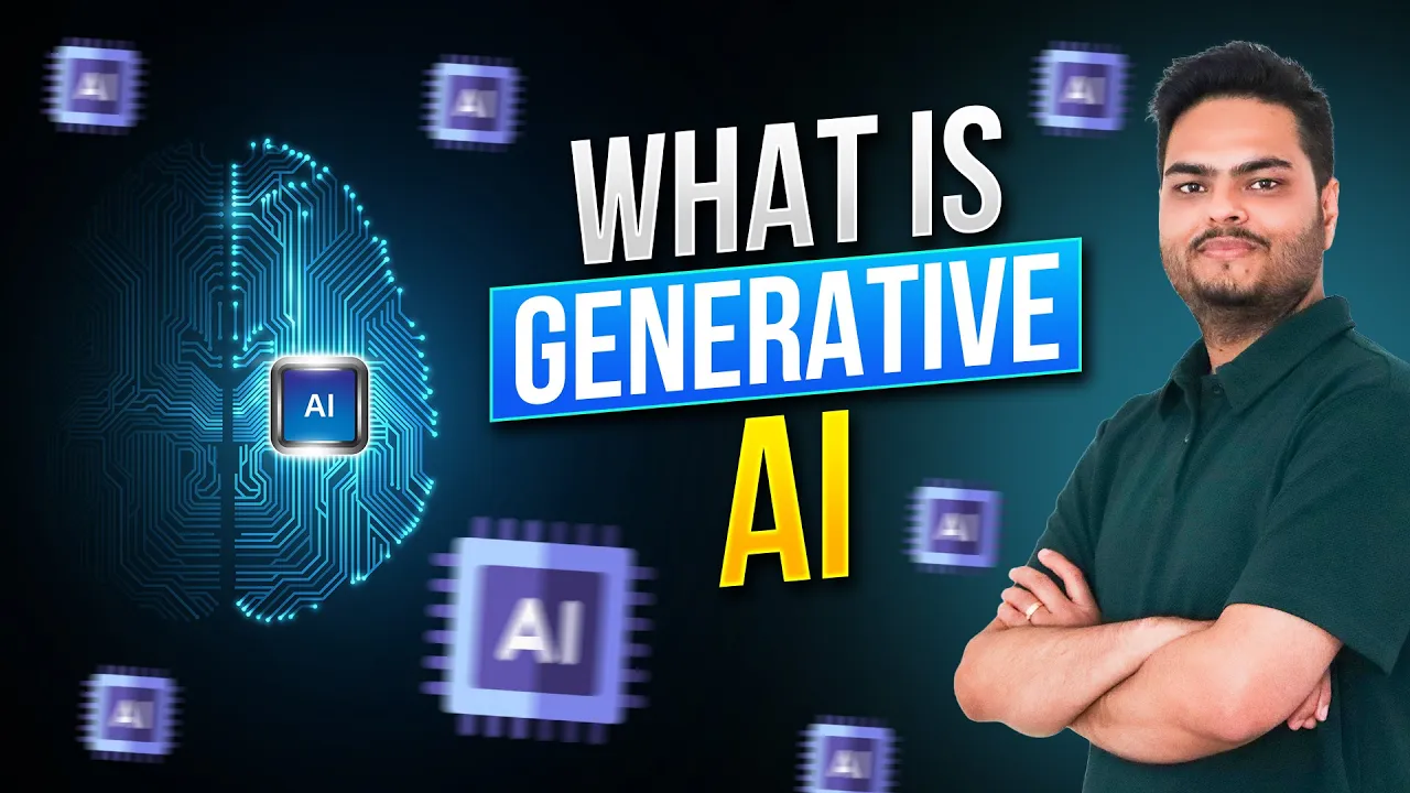 What Is Generative AI | What is Generative AI and how it works |What is Generative AI in simple term