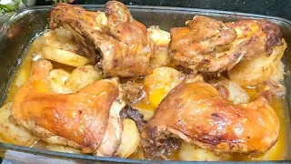 اقوي تتبيله فراخ مشويه في الفرن وإزاي تطلعيها بلون شوي رهيب وطريه طراوه لا تقاوم😊