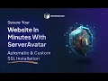 Secure Your Website in Minutes Automatic SSL Installation