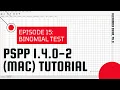 PSPP 1 4 0-2 Tutorial Series Episode 15 Binomial Analysis