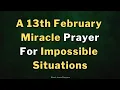 Lagu God of Miracles, Move in My Impossible Situation | A Powerful Morning Prayer