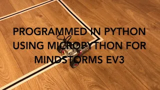 Compare EV3 vs Python code Lego Mindstorms EV3