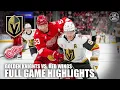 Vegas Golden Knights vs Detroit Red Wings Full Game Highlights ESPN NHL