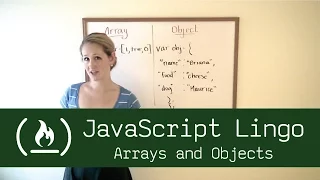 JavaScript Lingo Arrays Objects