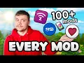 My entire Sims 4 mod folder every mod I use