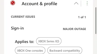Now XBox Is Down At The Moment