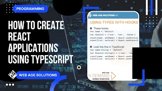 How to Create React Applications using TypeScript