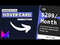 Squishy Hover Card Effect with React TailwindCSS and Framer Motion