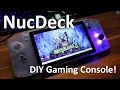 NucDeck - The DIY windows gaming handheld