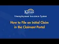 How to File an Initial Claim