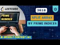 3618 Split Array by Prime Indices Prime Number