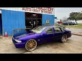 Picking up my 96 Impala SS full custom interior on 26s Rose Gold Forgiato