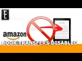 Amazon Kindle Books can no longer be downloaded