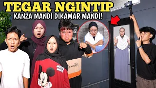 TEGAR NGINTIP KANZA DI KAMAR MANDI TENGAH MALEM