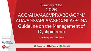 2026 Dyslipidemia Guideline