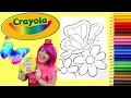 Coloring A Butterfly Crayola Coloring Book Page Colored Pencil KiMMi THE CLOWN