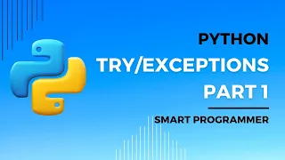 Try Exceptions Error Handling in Python Python Programming For Absolute Beginners 2023