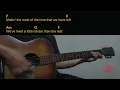 Cody Jinks - Better Than the Bottle Guitar Chords cover