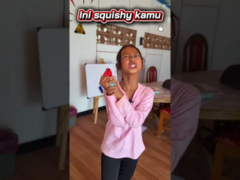 Squishy LED  bisa nyala di tempat gelap