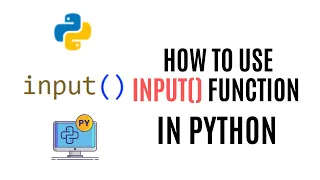 Learn How to Use the input Function in Python Python Tutorial for Beginners Python in Urdu