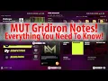 MUT Gridiron Notes Everything You NEED to Know Field Pass MUT Champions Sets 2 0 Strategy Cards