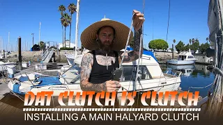 How to Install a Rope Clutch on the Mast of a Sailboat with Sailor James