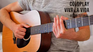 Download Coldplay - Viva La Vida EASY Guitar Tutorial With Chords / Lyrics MP3