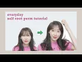 Easy way to perm root hair in 5 minutes every morning Blingdear x Mina