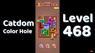 Catdom Color Hole Level 468 Screenshot
