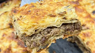 صينية الرقاق اللي بتجمع العيلة! 🥧🔥 التوريقة المضبوطة واللون الدهبي الخطير بطريقة سهلة ومضمونة