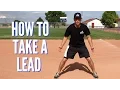 Baserunning Tips - How to Take a Lead From First Base