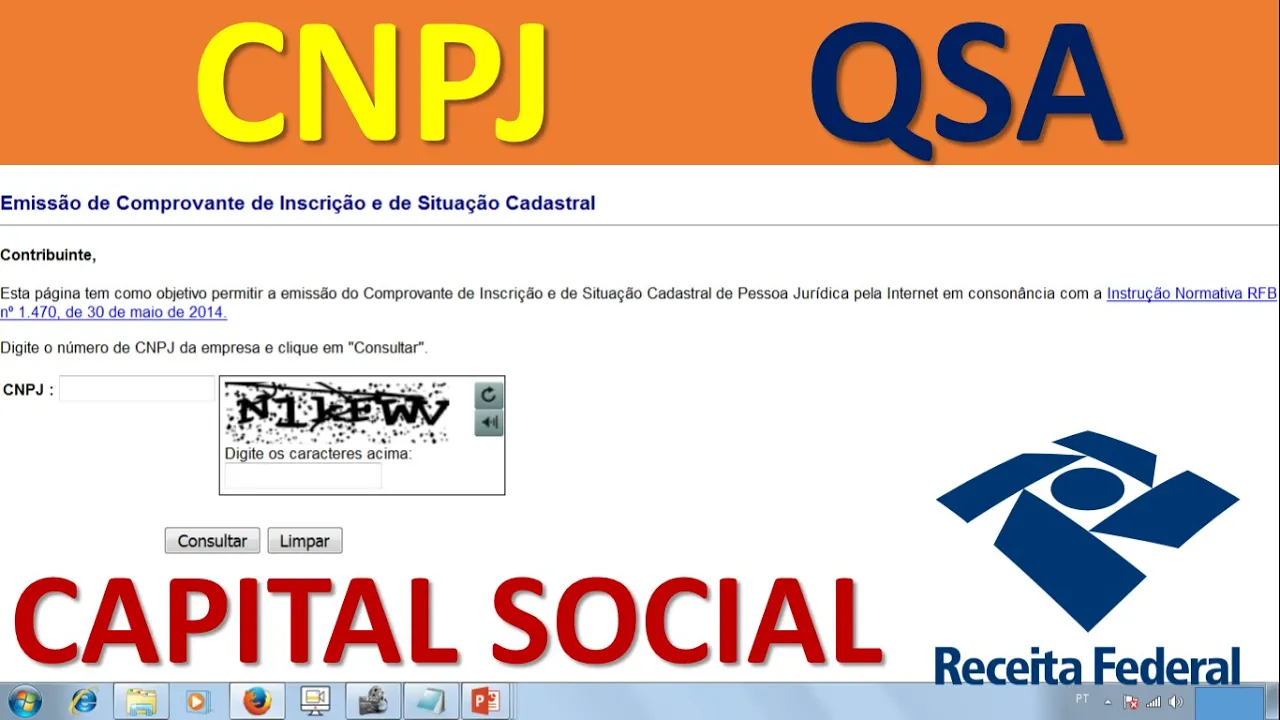 #serasaensina O que é CNPJ? O CNPJ (Cadastro Nacional de Pessoas Jurídicas) é como se fosse o CPF da. 