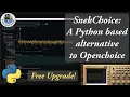 Control your Tektronix scope with Python and SnekChoice