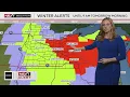 Winter storm impacts expected to linger into Monday morning NEXT Weather Alert