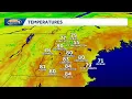 Humidity continues to drop
