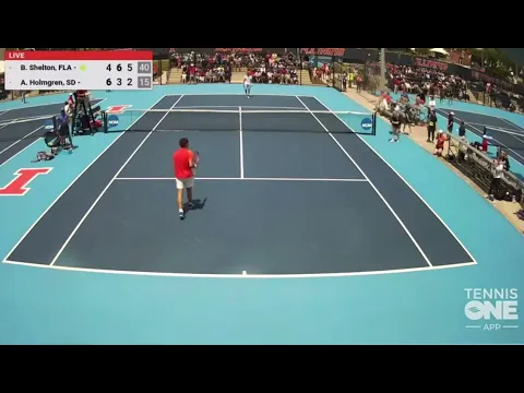 Florida Gators’ Ben Shelton wins 2022 NCAA Singles National Championship - YouTube thumbnail