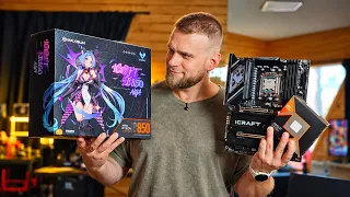 Китайская материнка iCraft с WB за 17600 рублей против Ryzen 9 9950X3D!