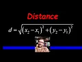 How to use Distance and Midpoint Formula - Simplify a Square Root