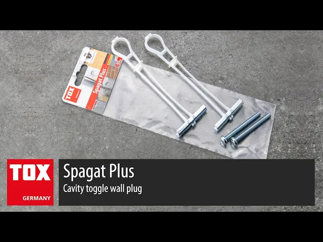 Inkarinis varžtas GKP TOX Spagat Plus, M6, vartomas, užtraukiamas, 2vnt.