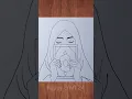 Download Lagu Worship by muslim girl #quran #muslimart #muslim #arabic #islamic #art #pencilsketch #shorts #yt