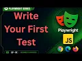 Playwright 03 Write Your First Playwright Test Case in JavaScript