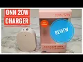 REVIEW WALMART ONN 32W Dual Port Wall Charger USB-C