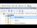 Creating Database in SQL SERVER 2008 R2 in Hindi