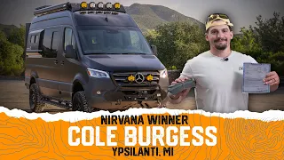 Our 21st Winner is Confirmed - Cole Burgess from Ypsilanti MI