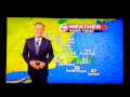 weatherman Pete Bouchard neighborhood gets 9 inches in the summer W H 7